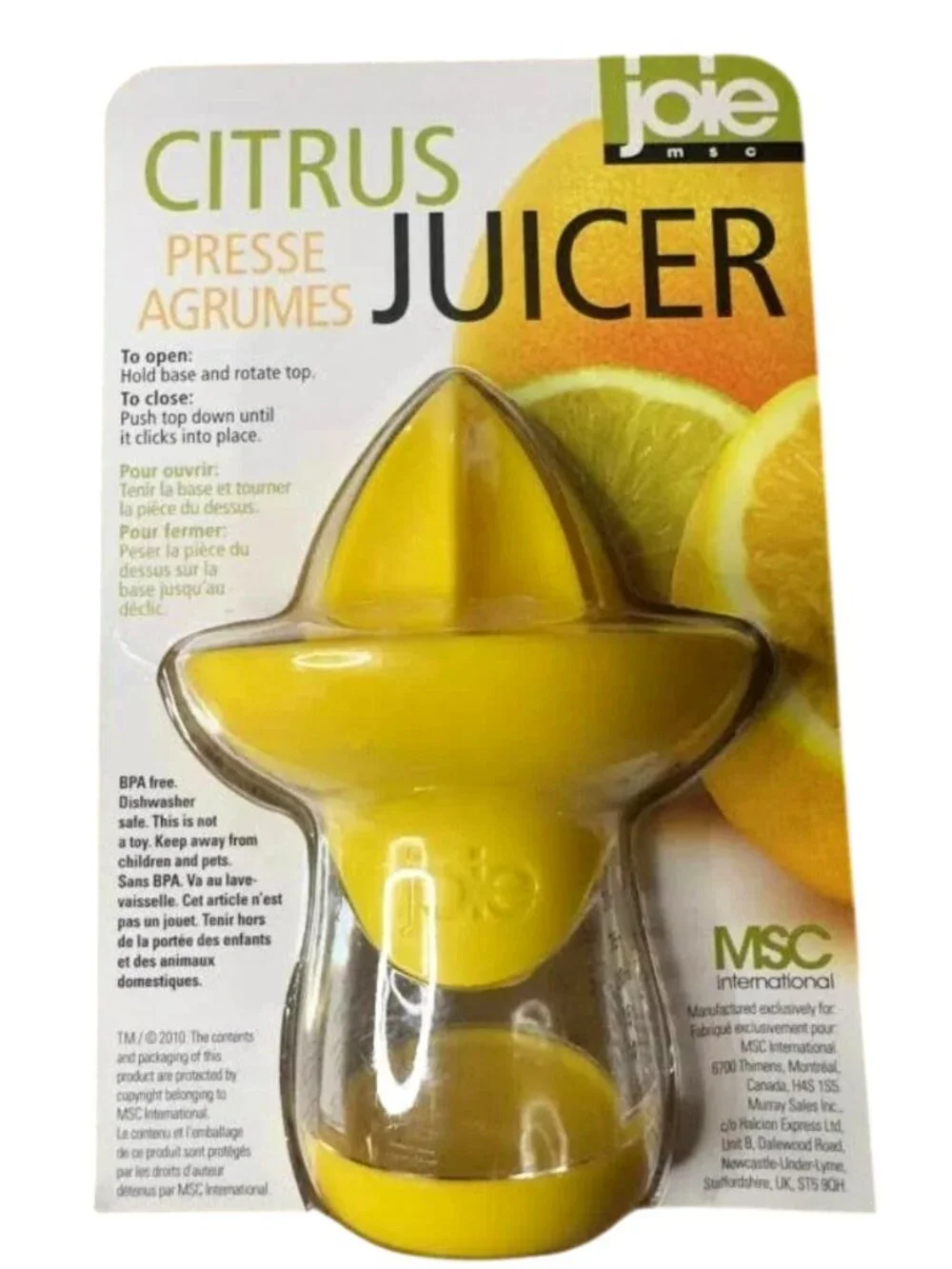 Joie Citrus Juicer 1oz
